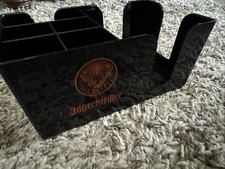 New JAGERMEISTER Bar Napkin Holder Straw Coaster Caddy Serve Tray JAGER Stag Elk