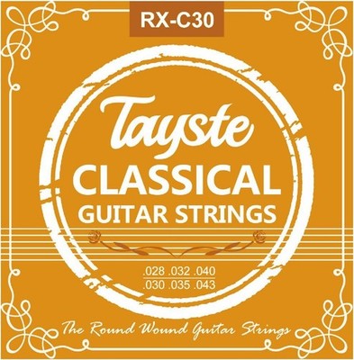 6x Gitarrensaiten Klassikgitarre Konzertgitarre Nylonsaiten Seiten Nylon Neu