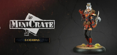 Warmachine SFIK-MIN277 E-Cat-Erina (Minicrate septiembre 2024) Khador hembra mago - Imagen 7 de 7