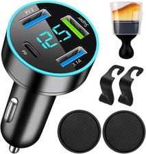88W Car Charger Super Fast Charging Cigarette Lighter USB Phone Accessories Char