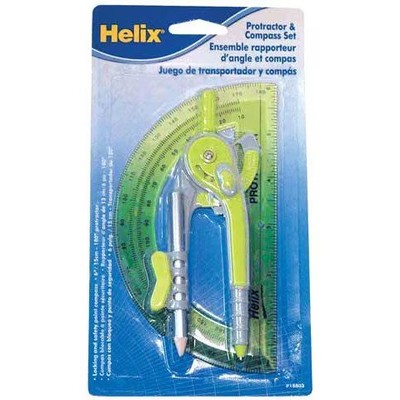 Economy Protractor and Compass Set