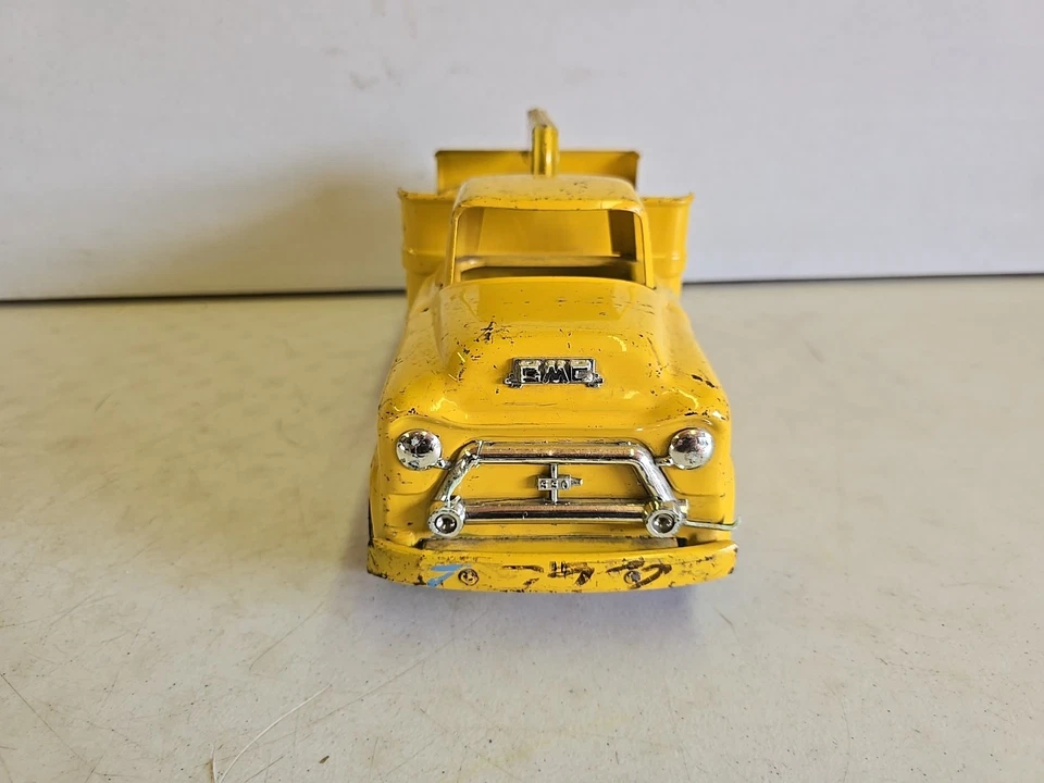 Camión de reparto Buddy L GMC 550 Coca Cola vintage de acero prensado Moline de 15" Foto 4 de 4
