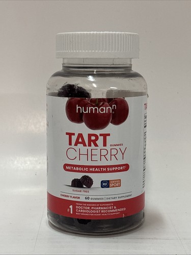 humanN Tart Cherry Gummies - 60 zuckerfreie vegane Gummis 2/26