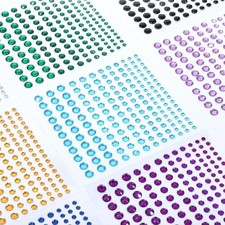 Self Adhesive Face Gems 2475 Pcs Rhinestones Makeup DIY Festival