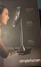 New simplehuman 8  Round LED Sensor Mirror wi...