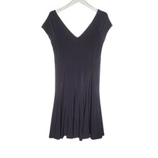 LRL Lauren Ralph Lauren Black Sleeveless Dress V-Neck Cocktail Party Preppy S