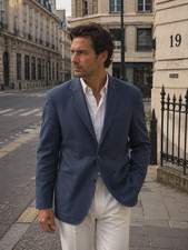 Polo Ralph Lauren Made In Italy Navy Blazer 42R Men  s Medium