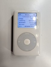 iPod Classic 4th Gen White, 20GB Sold As Seen