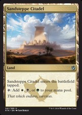 MTG magic cards 1x Sandsteppe Citadel Khans of Tarkir NM-Mint, English