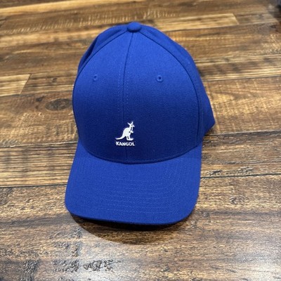 KANGOL Logo Wool FlexFit Fitted Baseball Cap L-XL