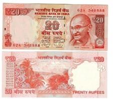 INDIA 20 Rupees 2012 UNC