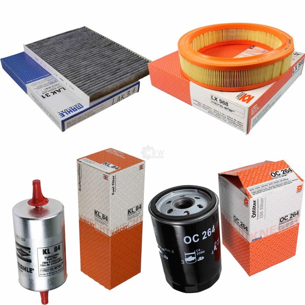 Mahle Kraftstofffilter Kl 84 Innenraum Lak 31 Luftfilter Lx 568 ÖLfilter Oc 264-image