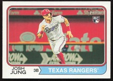 Josh Jung 2023 Topps Heritage: #512 Texas Rangers
