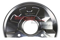 Vorderachse Rechts Metzger 6115238 Spritzblech, Bremsscheibe FüR Mitsubishi,Volv