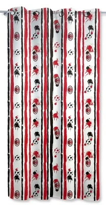 A.C. MILAN OFFICIAL PRODUCT A.C Milan tenda pannello a velo arredo prodotto ufficiale 140x290 cm