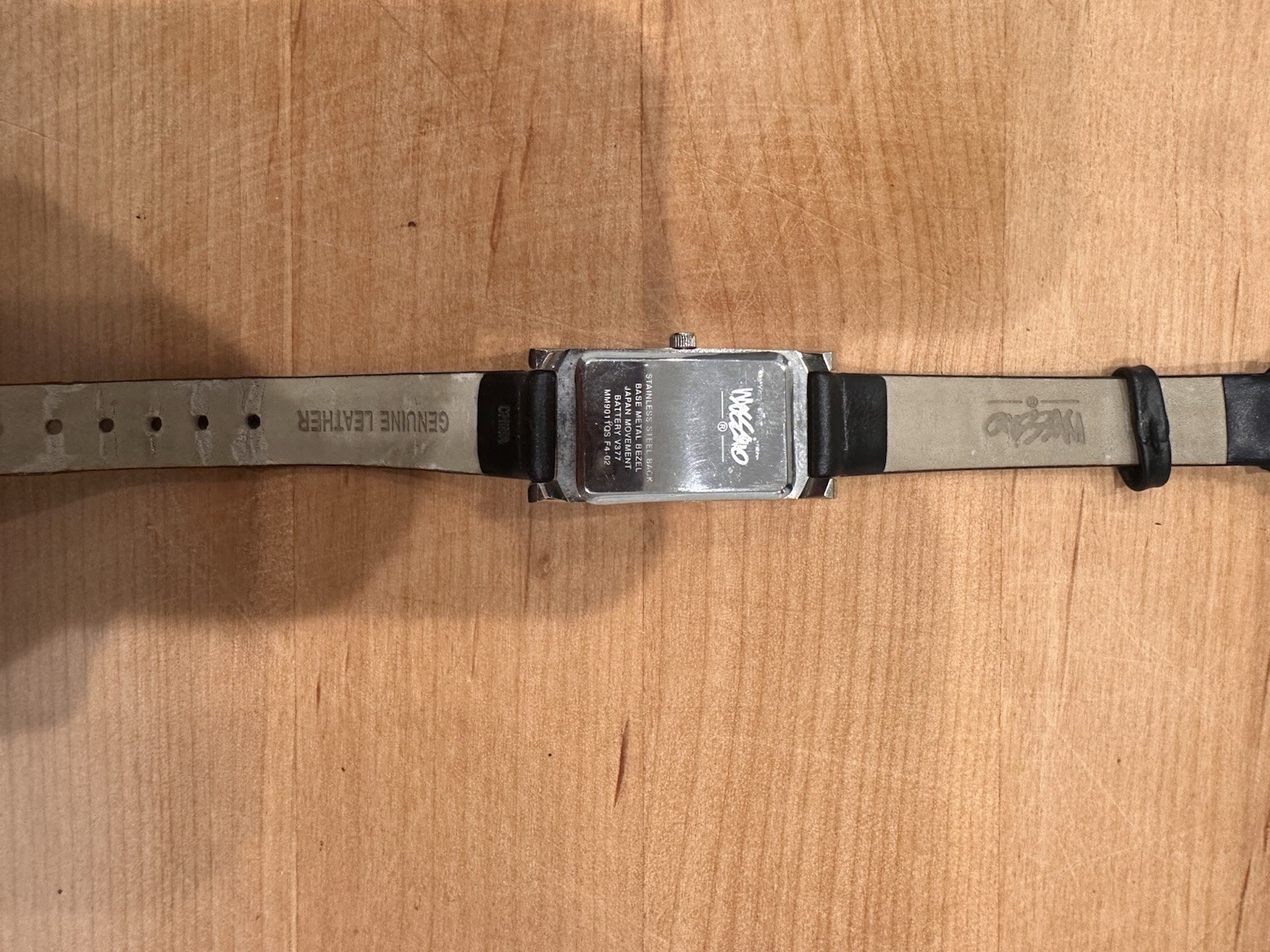 Vintage Wizard Men’s Rectangular Quartz WatchJapa… - image 5