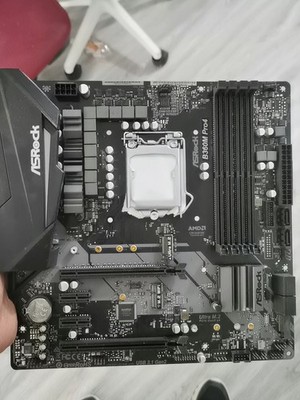 ASRock B360M PRO4 Intel B360 LGA1151 DDR4 M-ATX HDMI DVI VGA Desktop Motherboard