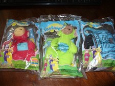 Burger King Happy Meal 1999 2 Teletubbies 1 Noo- Noo LOT OF 3 Original