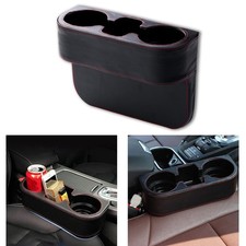 Car Cup Holder, Auto Front Seat Gap Interior Drink Organizer, Multifunctional...