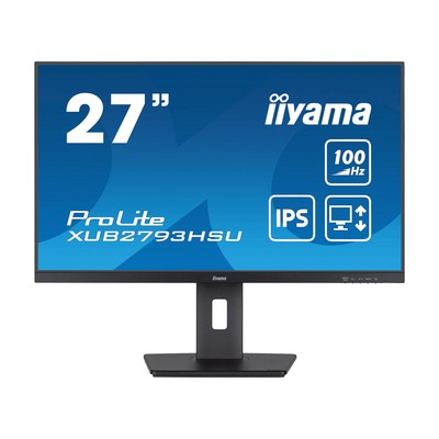 Iiyama ProLite XUB2793HSU-B7 Office Monitor 27'' (68.6 cm) ,IPS, USB-Hub, 100Hz B