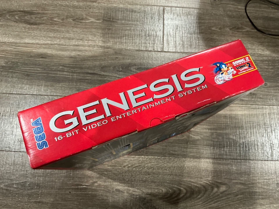 *NIB* Sega Genesis Model 2 Console Sonic The Hedgehog 2 Bundle System - Image 4 of 4