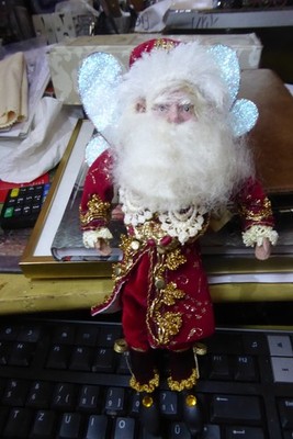 Mark Roberts Northpole Elf Pipers WEIHNACHTSMANN LIMITIERT IN OVP NEU