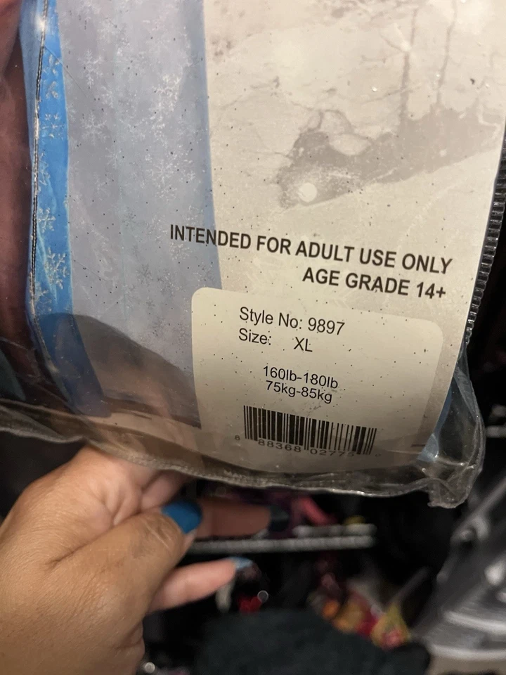 Dreamgirl Reina de Hielo Disfraz Halloween Vestido de Terciopelo Nuevo con Etiquetas Grande Foto 3 de 3