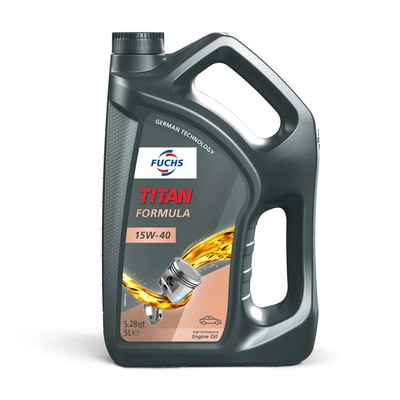 Motorenöl Fuchs Titan Formula 15W-40 Motorenöl für PKW, Bus, LKW 5Liter