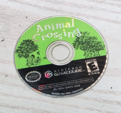 Animal Crossing Nintendo GameCube, 2002 (Disc Only) Tested And Working