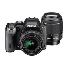 PENTAX Digital SLR 20.12MP Double Zoom Kit PENTAX K-S2 WZOOMKIT BLACK 11612