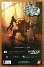 2008 Bioshock Xbox 360 PS3 PC Print Ad/Poster Authentic Official Promo Wall Art