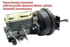 1964-66 Ford Mustang Power Brake Booster Conv- Adjustable Valve Low Profile