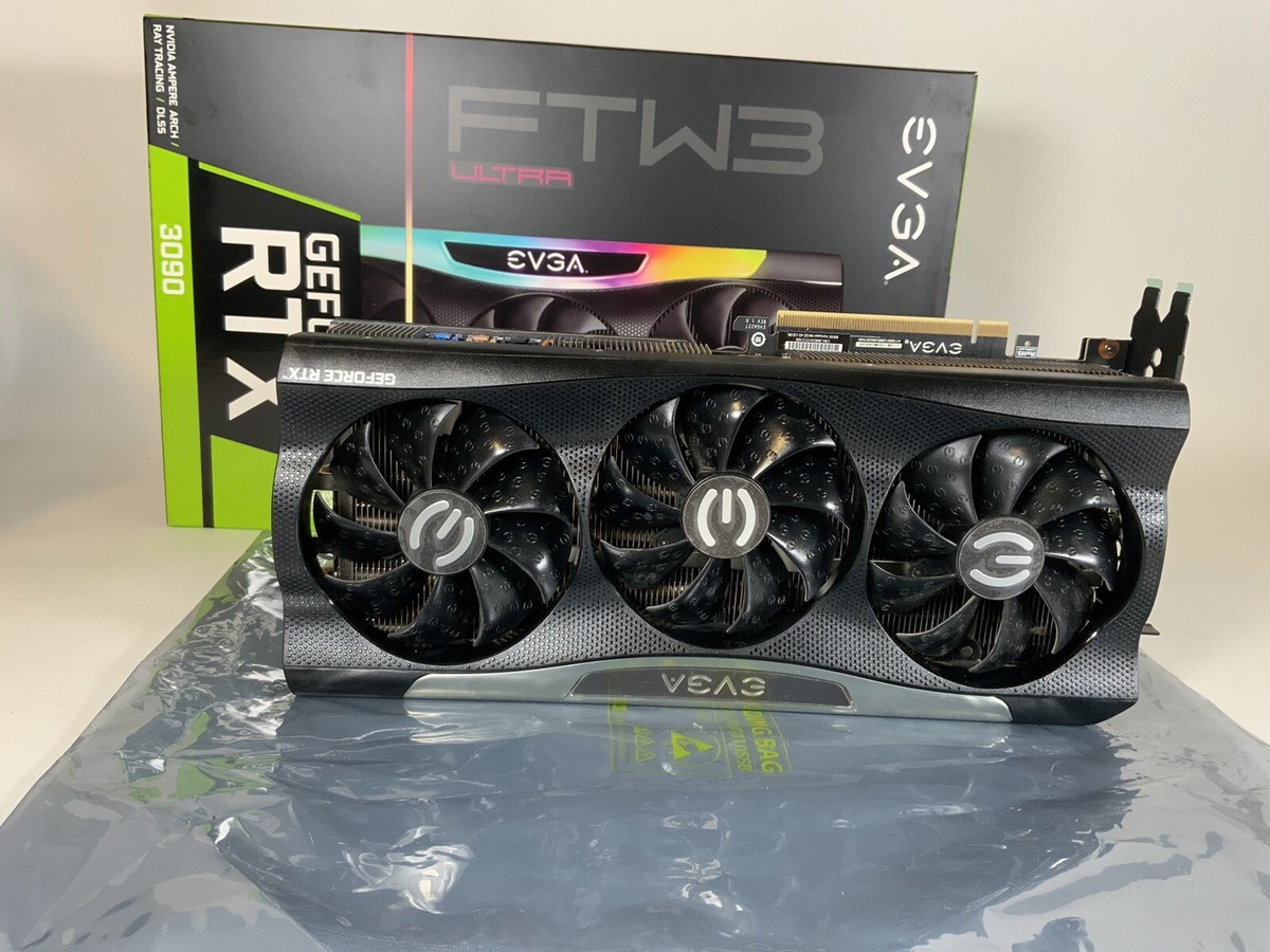 EVGA GeForce RTX 3090 FTW3 ULTRA GAMING 24GB GDDR6X Graphics
