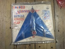 Comet Fender Mud Flap Hunt Wilde Mudflap Mudguard Blue NOS Space Era Accessory