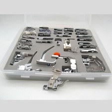 34pcs Presser Foot Set for domestic sewing machines with a low shank system