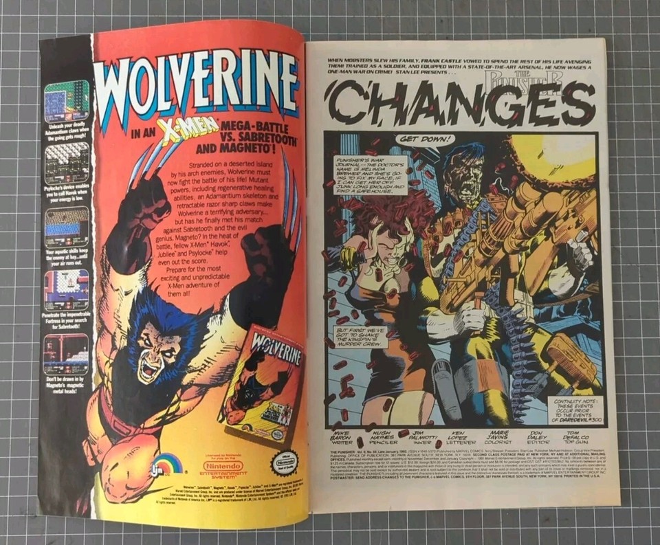 Marvel Comics The Punisher Vol. 2 59 The Final Days 1991 Copper Age eBay