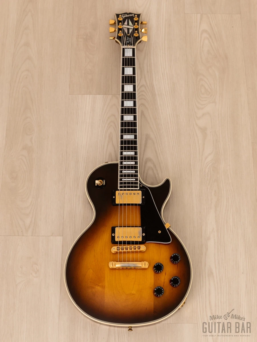 1988 Gibson Les Paul Custom Vintage Guitar Tobacco Sunburst w