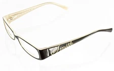 SMITH OPTICS RX STAR-MFT BLACK CREAM PRESCRIPTION EYEGLASS FRAME 140 53 15