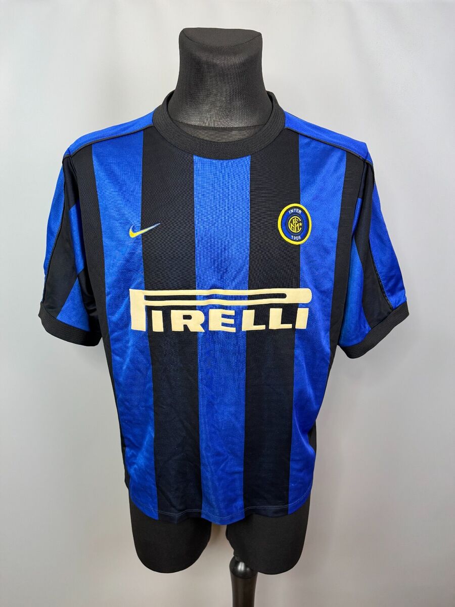 INTER MILAN 1999 2000 HOME SHIRT FOOTBALL SOCCER JERSEY NIKE INTER MILAN 1999 2000 HOME SHIRT FOOTBALL SOCCER JERSEY NIKE