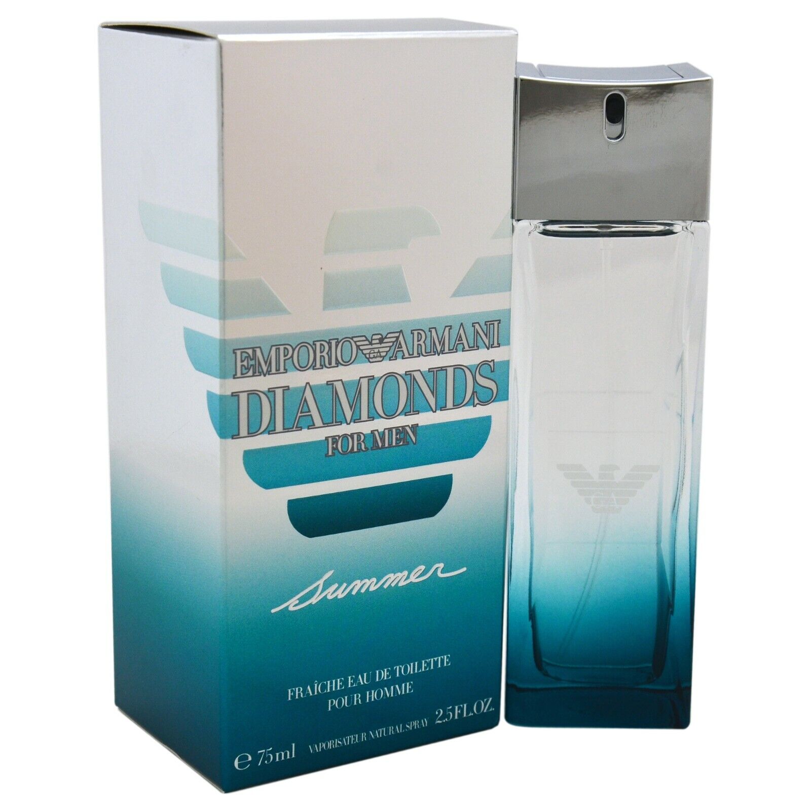 Diamonds+Summer+Fraiche+for+Men+by+Giorgio+Armani+2.5+Oz+EDT+75ml