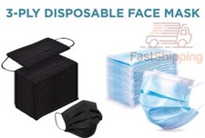 50/200 Pcs Face Mask Mouth&Nose Protector Respirator Masks with Filter US Seller