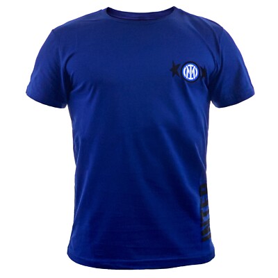 F.C. Trikot Inter 2 Sterne T-Shirt blau feierlich Italienmeister 2023/24