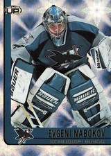 Evgeni Nabokov #84 2001-02 Pacific Heads Up San Jose Sharks