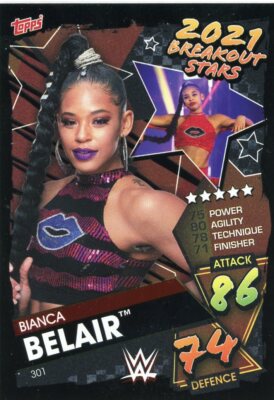 Topps - WWE - 2021 301 - Bianca Belair - 2021