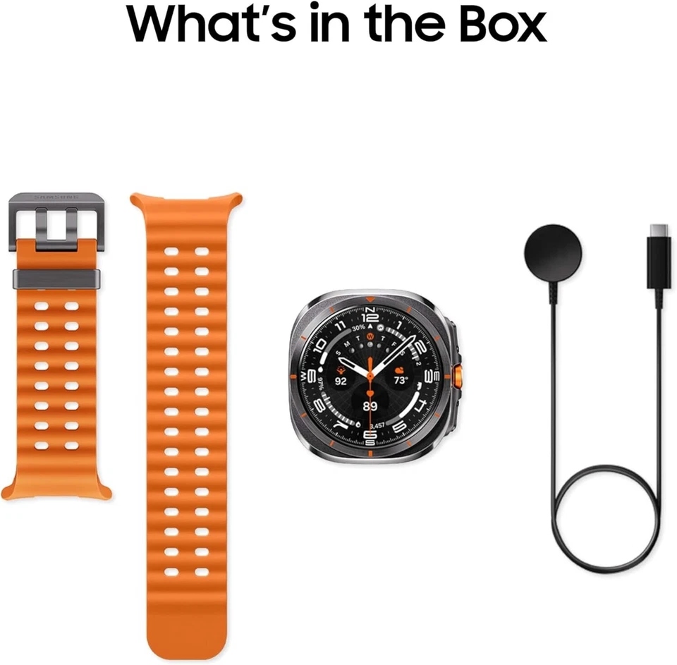 New Galaxy Watch ULTRA 47MM LTE Bluetooth Ai Smartwatch Titanium 2025 - Image 3 of 4