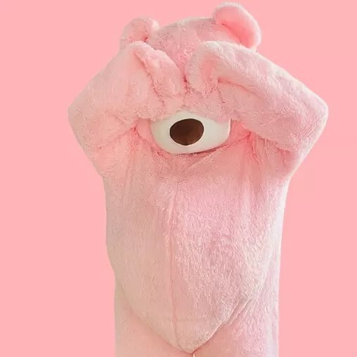 Pink Dance Bear Mascot Party Costumes ADULT Bear Funny Clothes Hot Sell