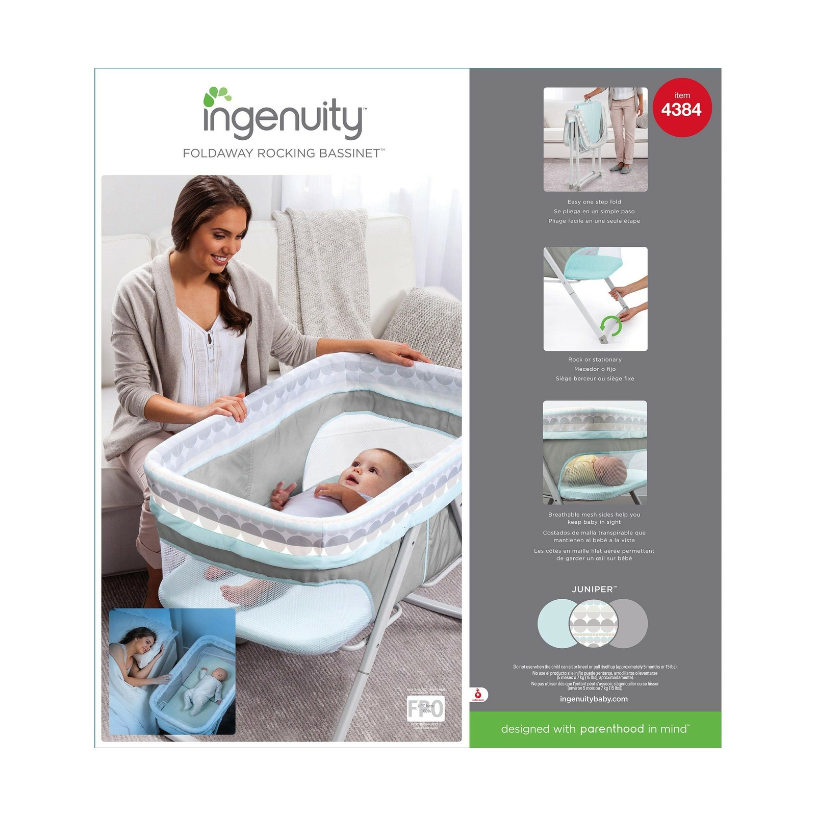 ingenuity rocking bassinet reviews