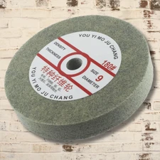 6 Inch Nylon Fiber Buffing Wheel 180 Grit Abrasive Polishing Discs for Bench Gr