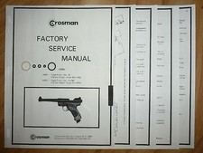 Crosman Mark I 1 Mark MK II 2 - One O-Ring Seal Kit  Service Manual 1  Guide