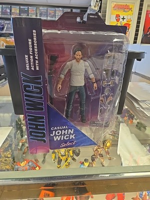John Wick 2 Casual John Wick 7'' Deluxe Action Figure Diamond Select Toys NEW